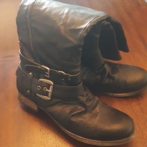 Womens zip up boots